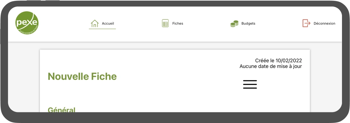 ScreenShot of Pexe Interface